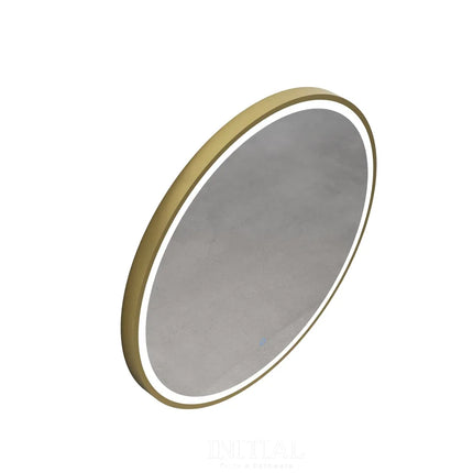 Hamo 800 Round Gold Frame LED Mirror 800X800X35 ,