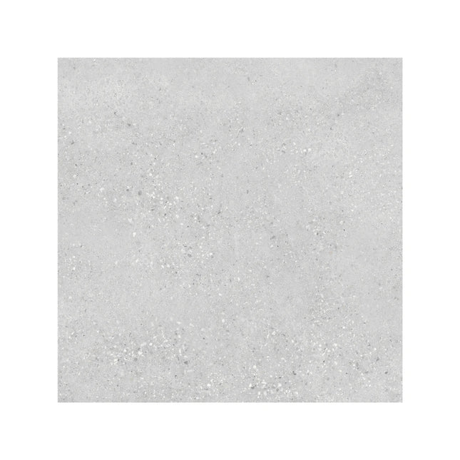 Concrete Look Tile Hamilton Light Grey Matt , 600X600