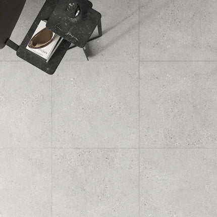 Concrete Look Tile Hamilton Light Grey Smooth Grip
