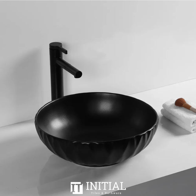 Above Counter Basin Cross Shape, Matte Black, 400X400X130 , Default Title