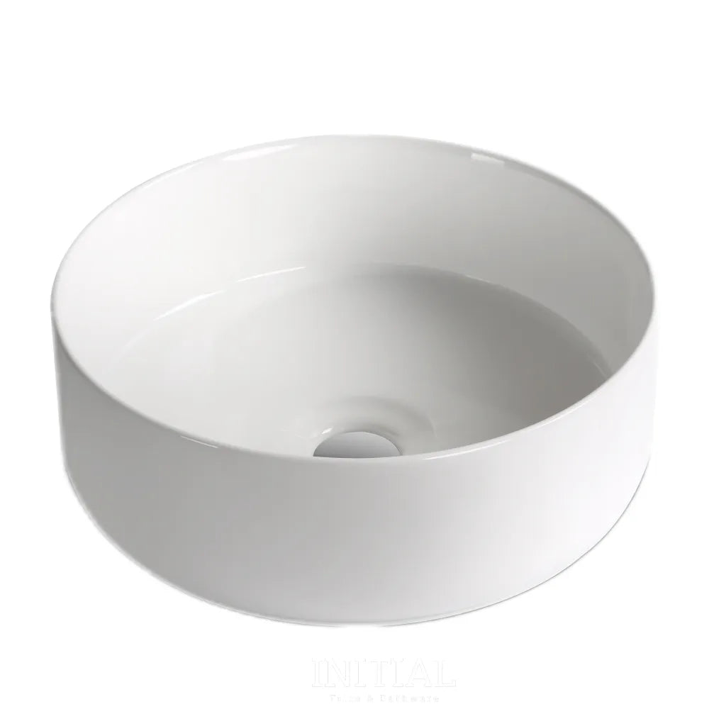 Above Counter Basin Round Gloss White 310X310X110 , Default Title