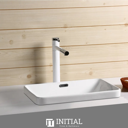 Rectangle Inset Basin Gloss White 450X330X150 ,