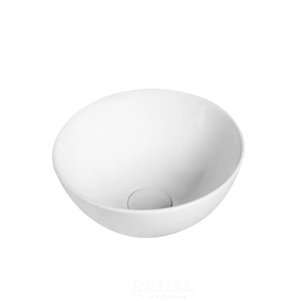 Above Counter Basin Gloss White Round 320X320X135 ,