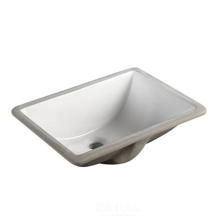 Undermount Basin Gloss White Rectangle 475X355X230 ,