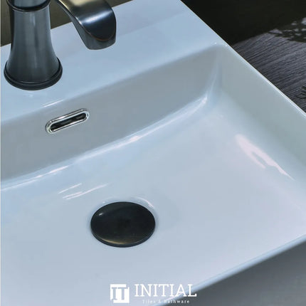 Ceramic Above Counter Basin Gloss White Rectangle 410X420X130 ,