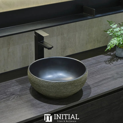 Porcelain Above Counter Basin Round 340X340X140 ,