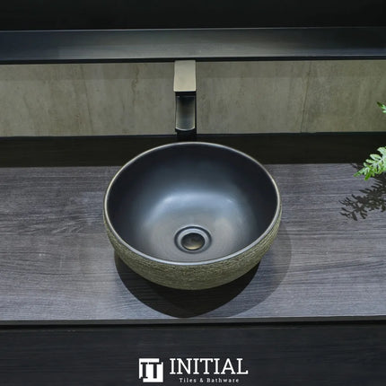 Porcelain Above Counter Basin Round 340X340X140 ,