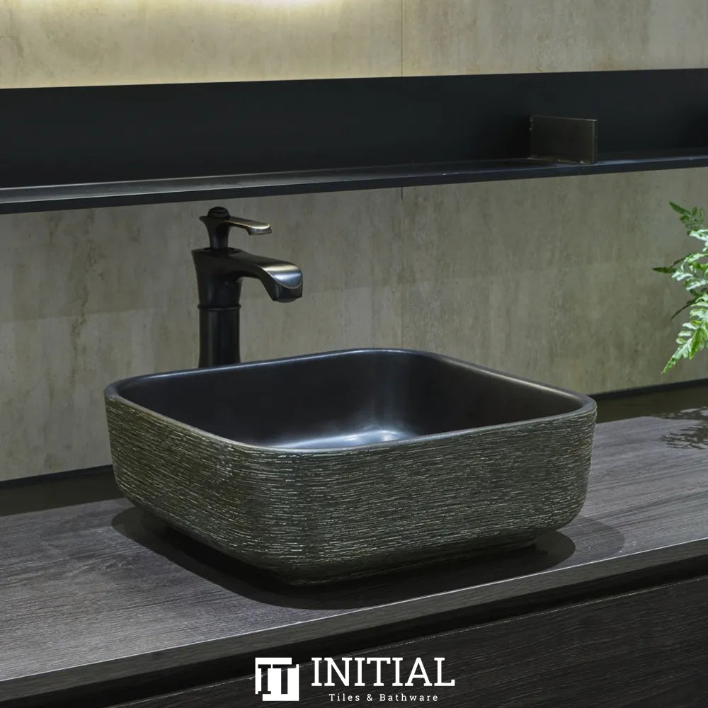 Porcelain Above Counter Basin Square 380X380X140 ,