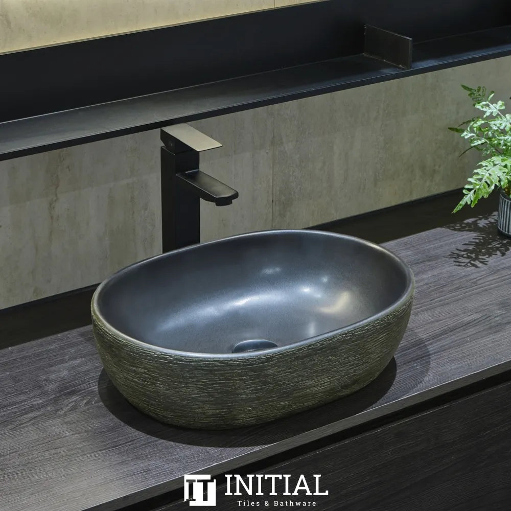 Porcelain Above Counter Basin Oval 475X340X130 ,