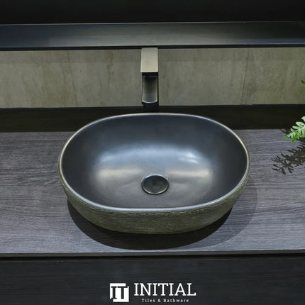 Porcelain Above Counter Basin Oval 475X340X130 ,