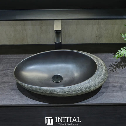 Porcelain Above Counter Basin Oval 580X370X120 ,