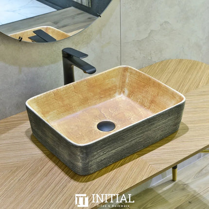 Porcelain Above Counter Basin Rectangle 470X365X130 ,