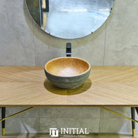 Porcelain Above Counter Basin Round 340X340X140 ,