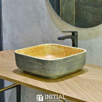 Porcelain Above Counter Basin Square 380X380X140 ,