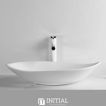 Above Counter Basin Leaf Shape Gloss White 660X390X150 ,