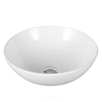 Above Counter Basin Round Gloss White 400X400X145 ,