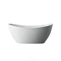 Rika 1500 Freestanding Bathtub Gloss White Non-Over Flow 1500X755X685 ,