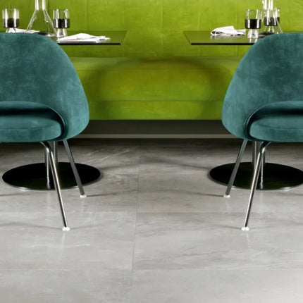 Vivid Bardiglio Velvet Grey Porcelain Natural 600X1200