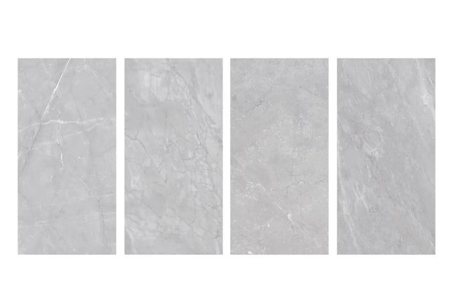 Vivid Bardiglio Velvet Grey Porcelain Natural 600X1200