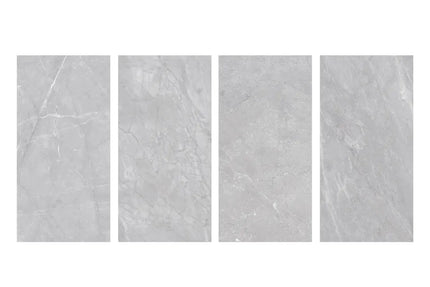 Vivid Bardiglio Velvet Grey Porcelain Natural 600X1200