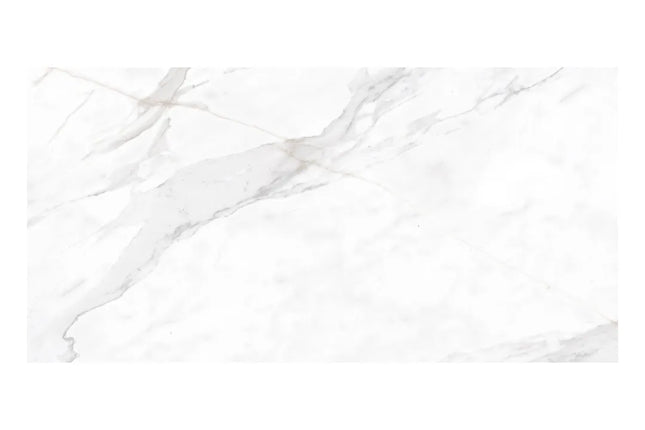 Vivid Calacatta Velvet White Porcelain Natural 600X1200