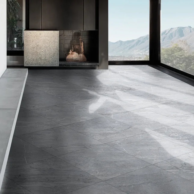 Agnes Grey Porcelain Matt R10 600X1200