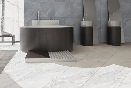 Agnes White Porcelain Matt R10 600X1200