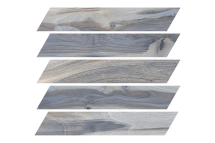 Kiki Tasman Chevron Porcelain Natural 75X407X10