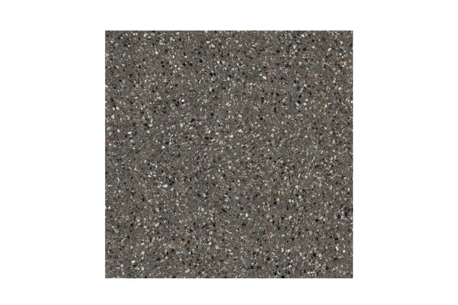 Mist Terrazzo Anthracite Porcelain Matt 600X600