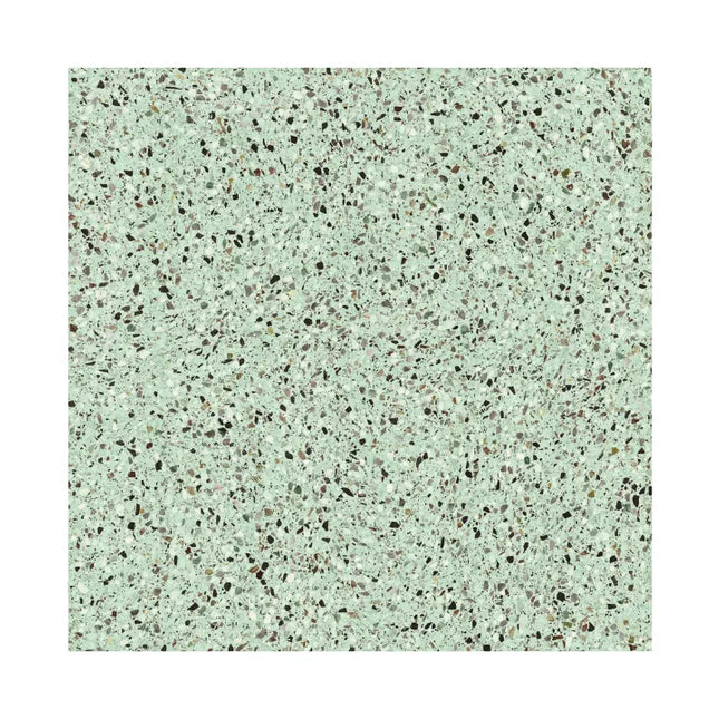 Mist Terrazzo Leaf Porcelain Matt 600X600