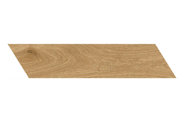 Woody Caramel Chevron Porcelain Matt R10 540X110X9.5