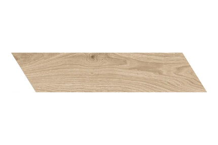 Woody Natural Chevron Porcelain Matt R10 540X110X9.5