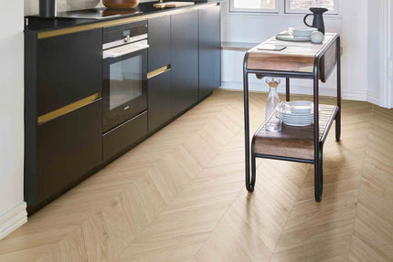 Woody Natural Chevron Porcelain Matt R10 540X110X9.5