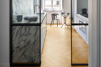 Woody Sand Chevron Porcelain Matt R10 540X110X9.5