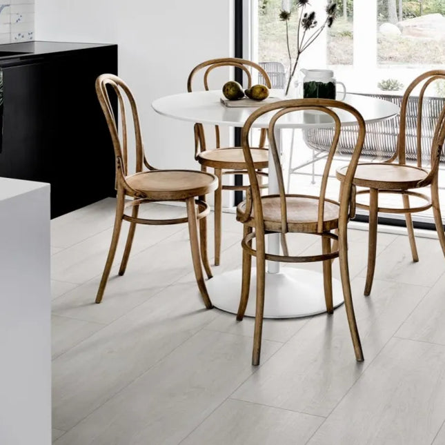 Woody White Porcelain Timber Matt R10 Rectified 1200X300X9.5