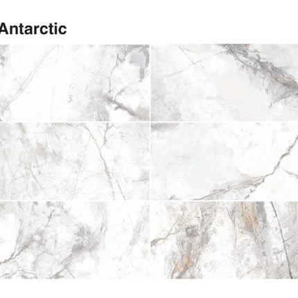 Hunter 3D Antarctic White Porcelain Natural 600X1200