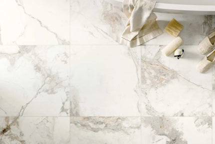 Hunter 3D Antarctic White Porcelain Natural 600X1200