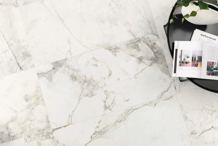 Hunter 3D Antarctic White Porcelain Natural 600X1200