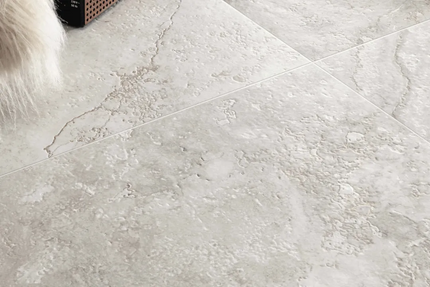 Hunter 3D Travertine Argento Grey Porcelain Natural 600X1200