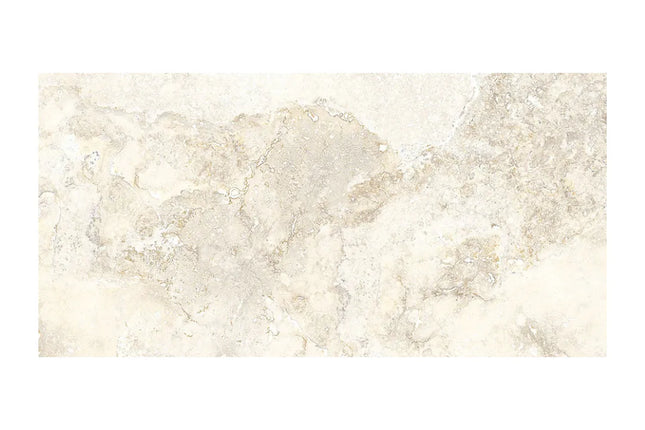 Hunter 3D Travertine Oro White Porcelain Natural 600X1200