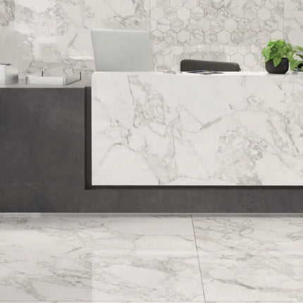 Marvel Marble Arabescato Porcelain Natural R9 600X1200