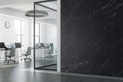 Marvel Marble Marquina Black Porcelain Natural R9 600X1200