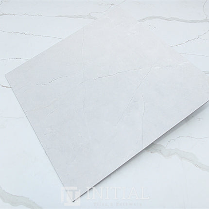 Marble Look Tile Pavo Blanche Matt 600X600 ,