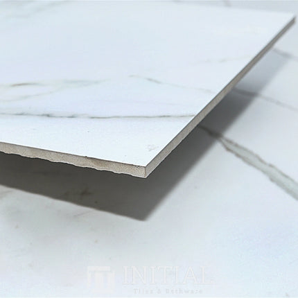 Marble Look Tile Milli Carrara Honed 600X600 ,