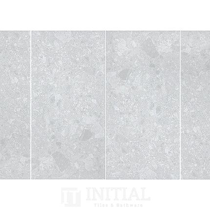 Terrazzo Look Tile Giga Light Grey Matt 300X600 ,