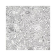 Terrazzo Look Tile Giga Light Grey Matt 600X600 ,