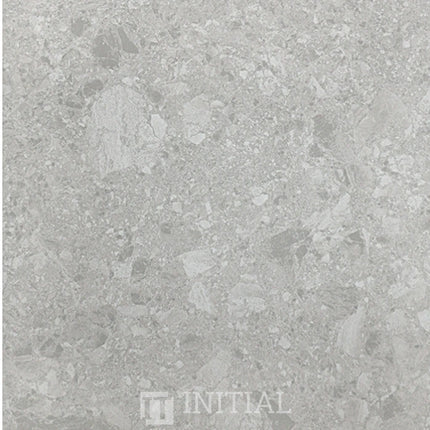 Terrazzo Look Tile Giga Light Grey Matt 600X600 ,