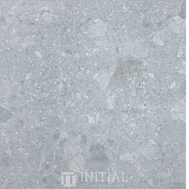 Terrazzo Look Tile Giga Dark Grey Matt 600X600 ,