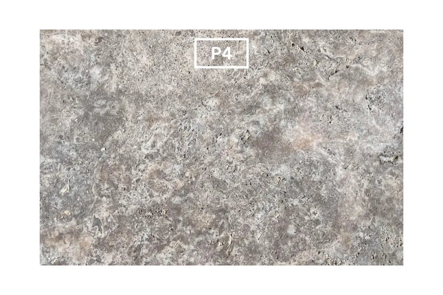 Outdoor Stone Silver Travertine Tumbled 610X406X12