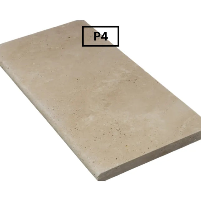 Outdoor Stone Classic Travertine Tumbled Bullnose 610X406X30